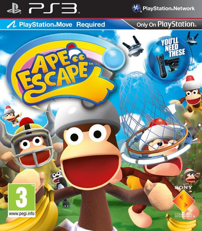 Ape Escape PS3 Move is nooit meer leverbaar