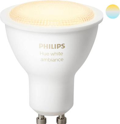 Philips Hue White Ambiance GU10 Single Pack is nooit meer leverbaar