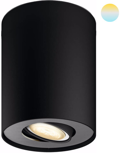 Philips Hue Pillar Mounted Spot White Ambiance 1 Light Black + Dimmer is no longer available