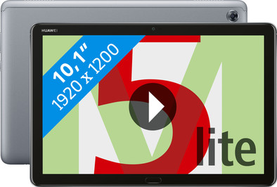 Huawei MediaPad M5 Lite 10.1 64 GB Wifi Grijs is nooit meer leverbaar
