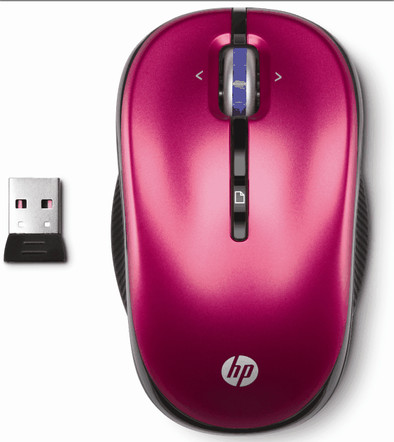 HP Wireless Optical Mobile Mouse - Luminous Rose is nooit meer leverbaar