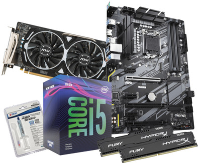 Intel Basic Upgrade Kit + MSI Radeon RX 580 Armor 8G OC is no longer available