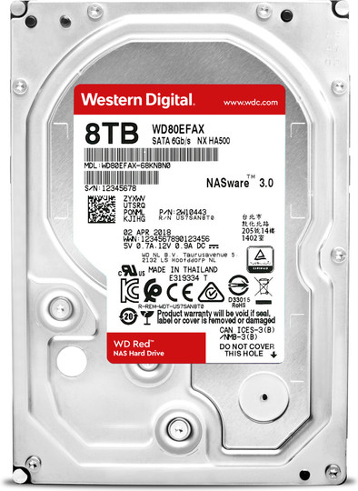 WD Red Plus 8TB is nooit meer leverbaar