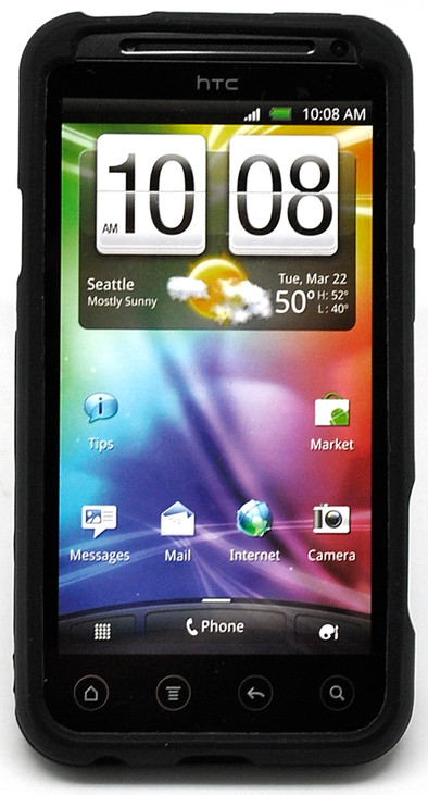 Adapt Silicon Case Black HTC Evo 3D is nooit meer leverbaar