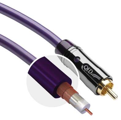 QED Performance Digital Audio Coax Kabel 1 meter is nooit meer leverbaar