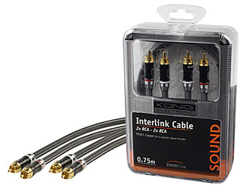 Konig Digitale Coaxiale Audiokabel 0,75 meter is nooit meer leverbaar