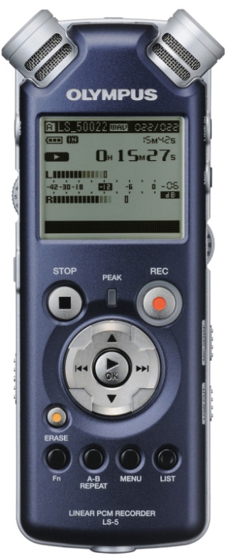 Olympus LS-5 PCM Recorder is nooit meer leverbaar