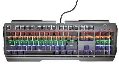 Trust GXT 877 Scarr Mechanisch Gaming Toetsenbord Qwerty is nooit meer leverbaar