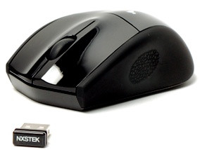 Nexus Silent Laser Mouse Black Glossy is nooit meer leverbaar