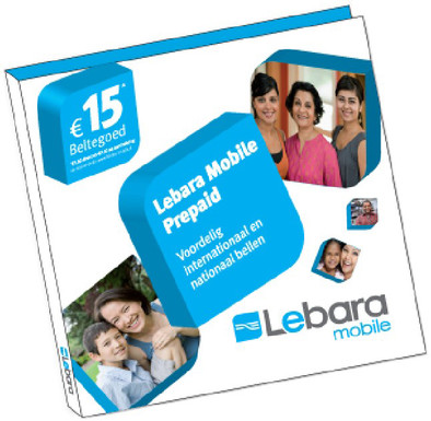 Lebara Prepaid Simkaart is nooit meer leverbaar