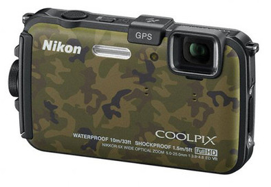Nikon COOLPIX AW100 カモフラージュ 本体 Nikon Coolpix AW100 Camouflage | Coolblue | Compactcamera's