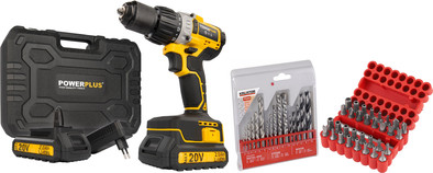 Powerplus POWX00450 + 16-delige borenset en 33-delige bitset is nooit meer leverbaar