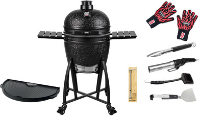 Grill Guru Prime Satin Black Large Masterpakket is nooit meer leverbaar