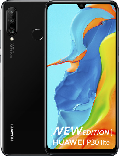 Huawei P30 Lite New Edition 256GB Black | Coolblue | Mobile