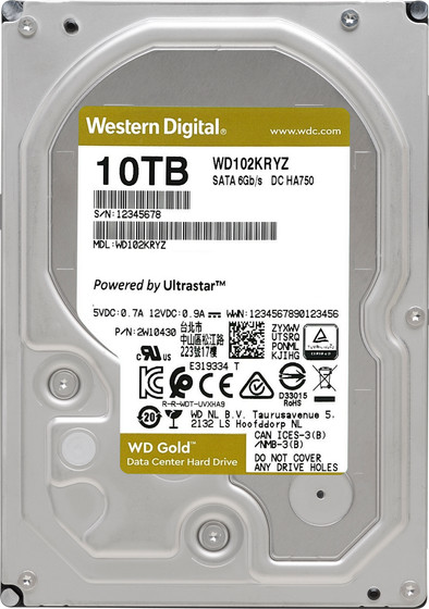 WD Gold WD102KRYZ 10TB is no longer available
