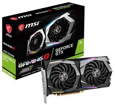 MSI GeForce GTX 1660 SUPER GAMING X is nooit meer leverbaar