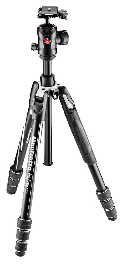 Manfrotto Befree GT Aluminum Tripod Twist Lock + balhoofd is nooit meer leverbaar
