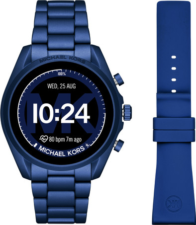 Michael Kors Access Bradshaw Gen MKT5102 Blue extra silicone