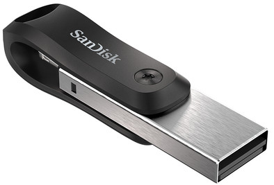 Sandisk iXpand Go Flash Drive 3.0 64GB is nooit meer leverbaar