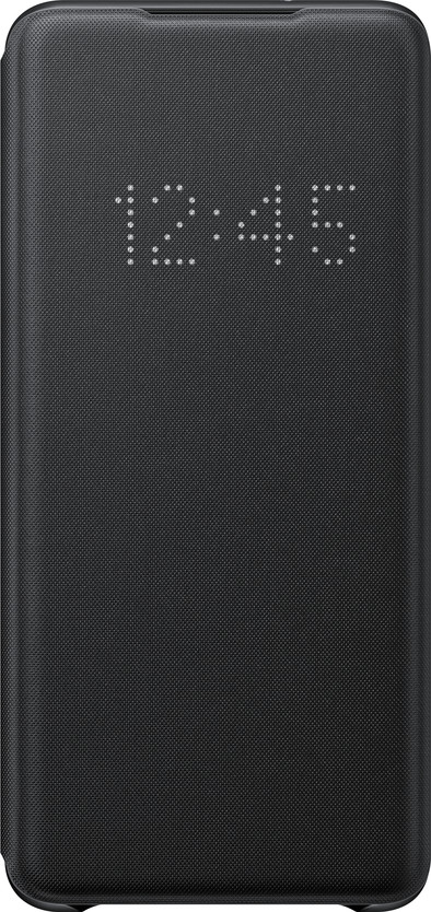 Samsung Galaxy S20 Plus Led View Book Case Zwart is nooit meer leverbaar