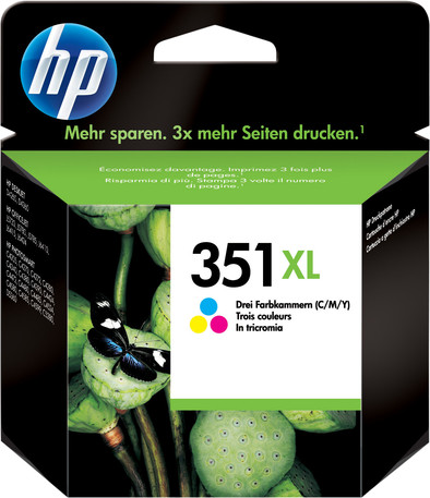 HP 351XL Cartridge Kleur is nooit meer leverbaar