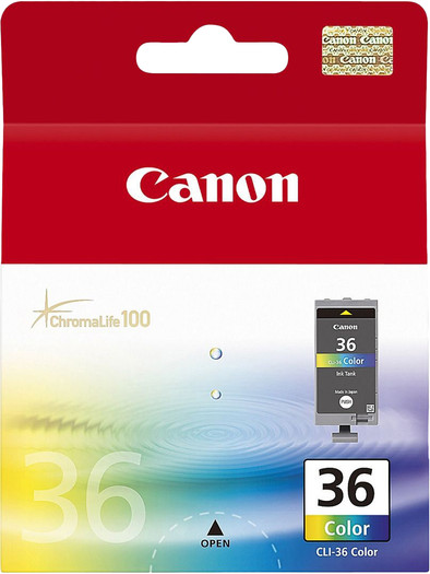 Canon CLI-36 Cartridge Kleur is nooit meer leverbaar