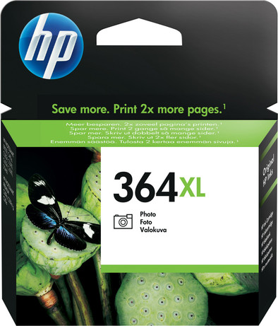 HP 364XL Cartridge Fotozwart (CB322EE) is nooit meer leverbaar