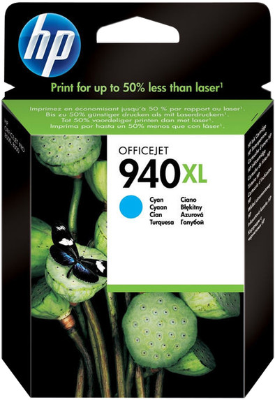 HP 940XL Cartridge Cyaan is nooit meer leverbaar