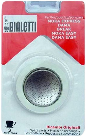 Bialetti Filter Plate + Rubber Ring 3 cups is no longer available