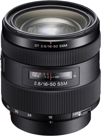 Sony 16-50mm f/2.8 SSM DT is nooit meer leverbaar