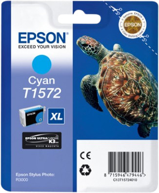 Epson T1572 Cartridge Cyaan (C13T15724010) is nooit meer leverbaar