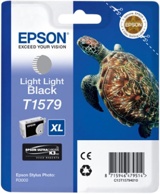 Epson T1579XL Cartridge Grijs is nooit meer leverbaar