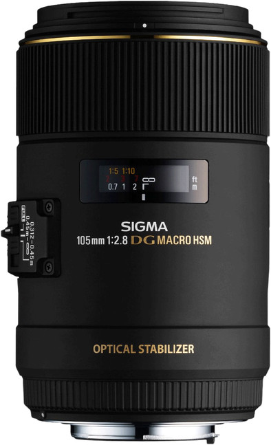 Sigma 105mm f/2.8 EX DG Macro OS HSM Canon is nooit meer leverbaar