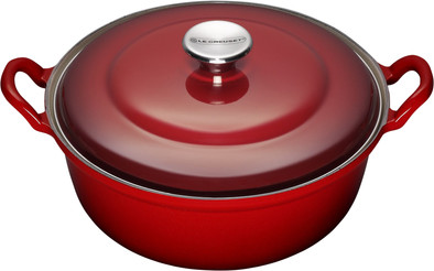 Le Creuset Faitout Braadpan 28 cm Kersenrood is nooit meer leverbaar