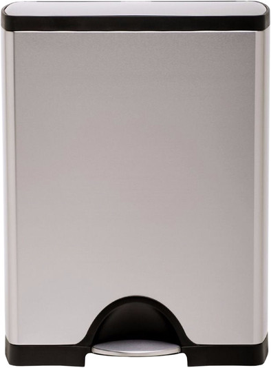 Simplehuman Rectangular Classic 50 Liter Rvs is nooit meer leverbaar