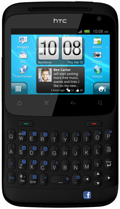 Hi Prepaid HTC ChaCha Black is nooit meer leverbaar