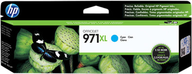 HP 971XL Cartridge Cyaan is nooit meer leverbaar