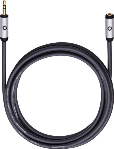 Oehlbach i-Connect J-35 EX 3.5 mm extension cable 5 meter Black is no longer available
