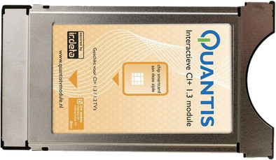 Quantis CI+ 1.3 Interactieve Module is nooit meer leverbaar