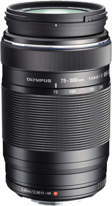 Olympus M.Zuiko Digital ED 75-300mm f/4.8-6.7 II Zwart is nooit meer leverbaar
