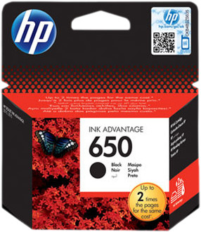 HP 650 Cartridge Black is no longer available
