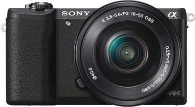 Sony Alpha A5100 Zwart + 16-50mm f&#x2F;3.5-5.6 OSS is nooit meer leverbaar