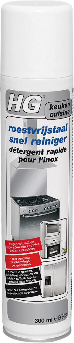 HG RVS snel reiniger is nooit meer leverbaar