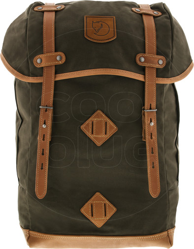 Fjällräven Rucksack No. 21 Large Dark Olive | Coolblue | Backpacks
