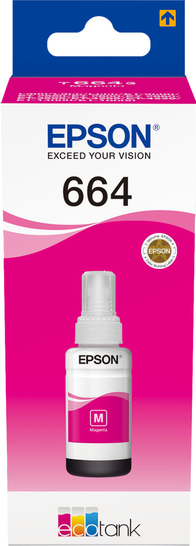 Epson 664 Inktflesje Magenta is nooit meer leverbaar