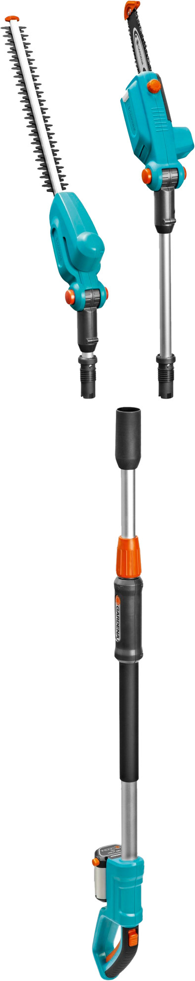 Gardena Accuset Stokzaag + Heggenschaar is nooit meer leverbaar