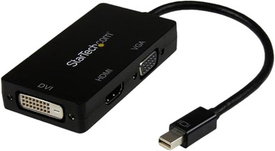 Startech A/V reisadapter Mini DP naar VGA / DVI-D Dual Link / HDMI is nooit meer leverbaar