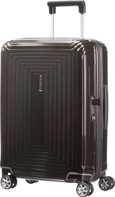 Samsonite Neopulse Spinner 55 cm Metalic Black is nooit meer leverbaar