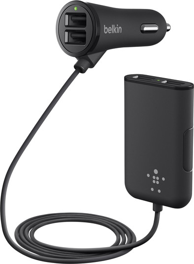 Belkin Road Rockstar 4-poort Autolader is nooit meer leverbaar