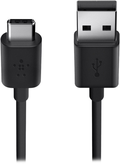 Belkin Usb A naar Usb C Kabel 1,8m Kunststof Zwart is nooit meer leverbaar